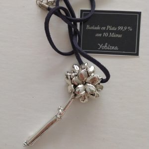 Colgante Biznaga con tallo